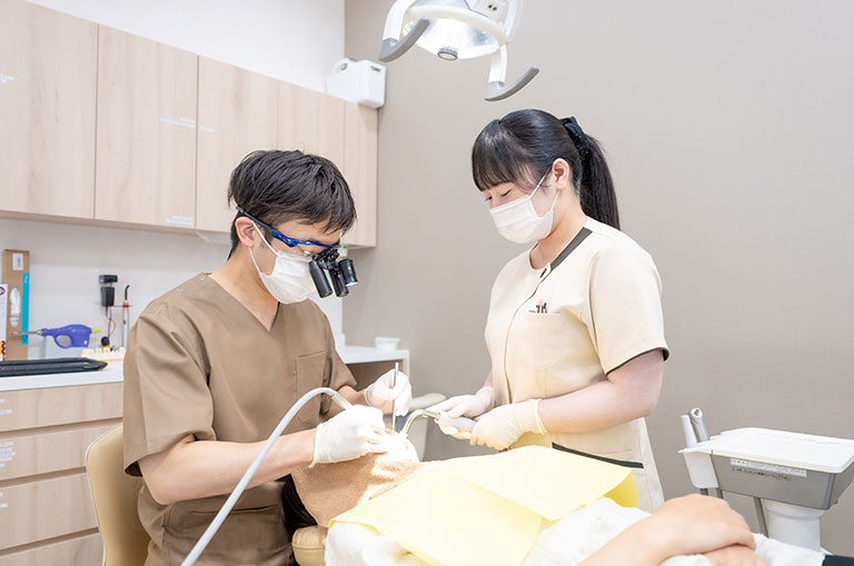 治療の様子