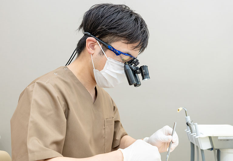 診察の様子