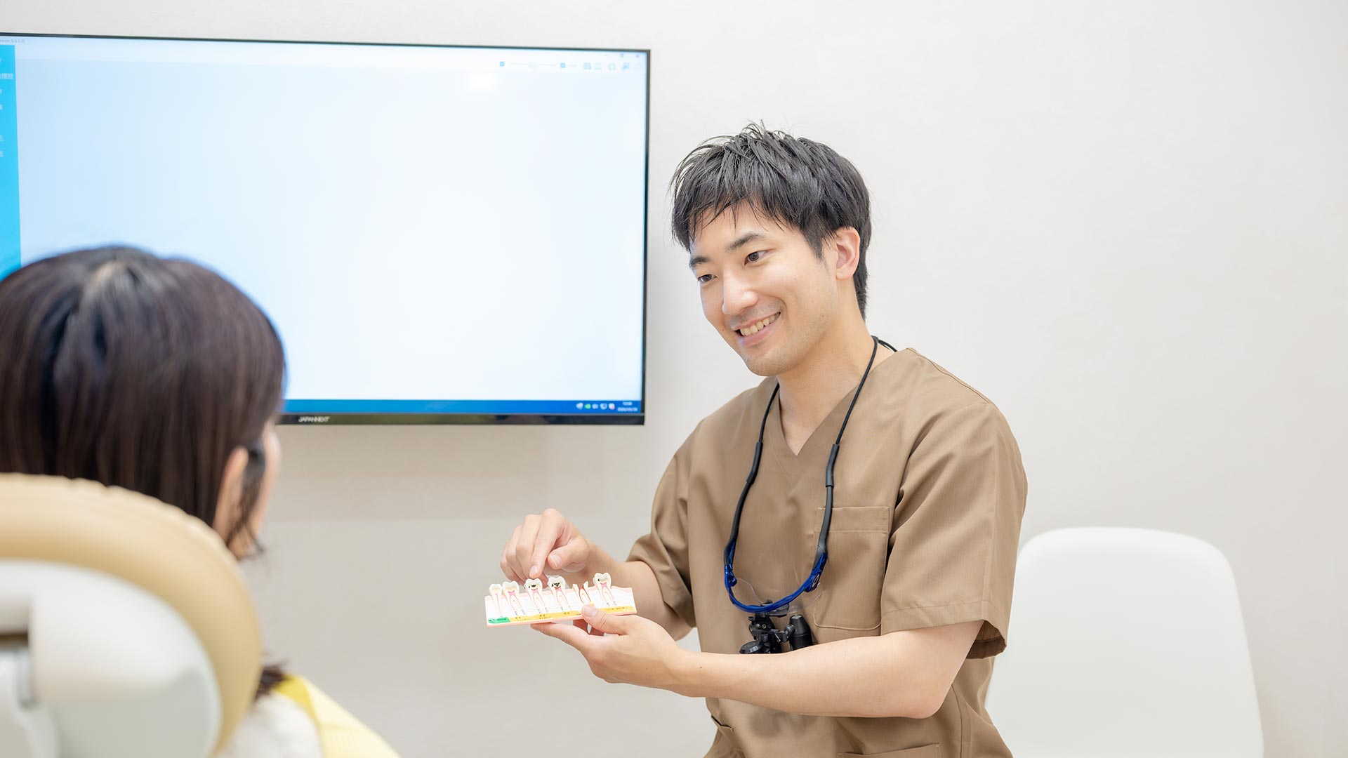 診察の様子