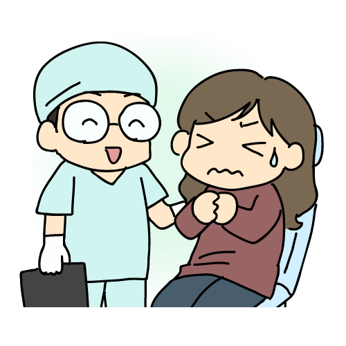 歯医者さんが怖い・苦手なかたへ